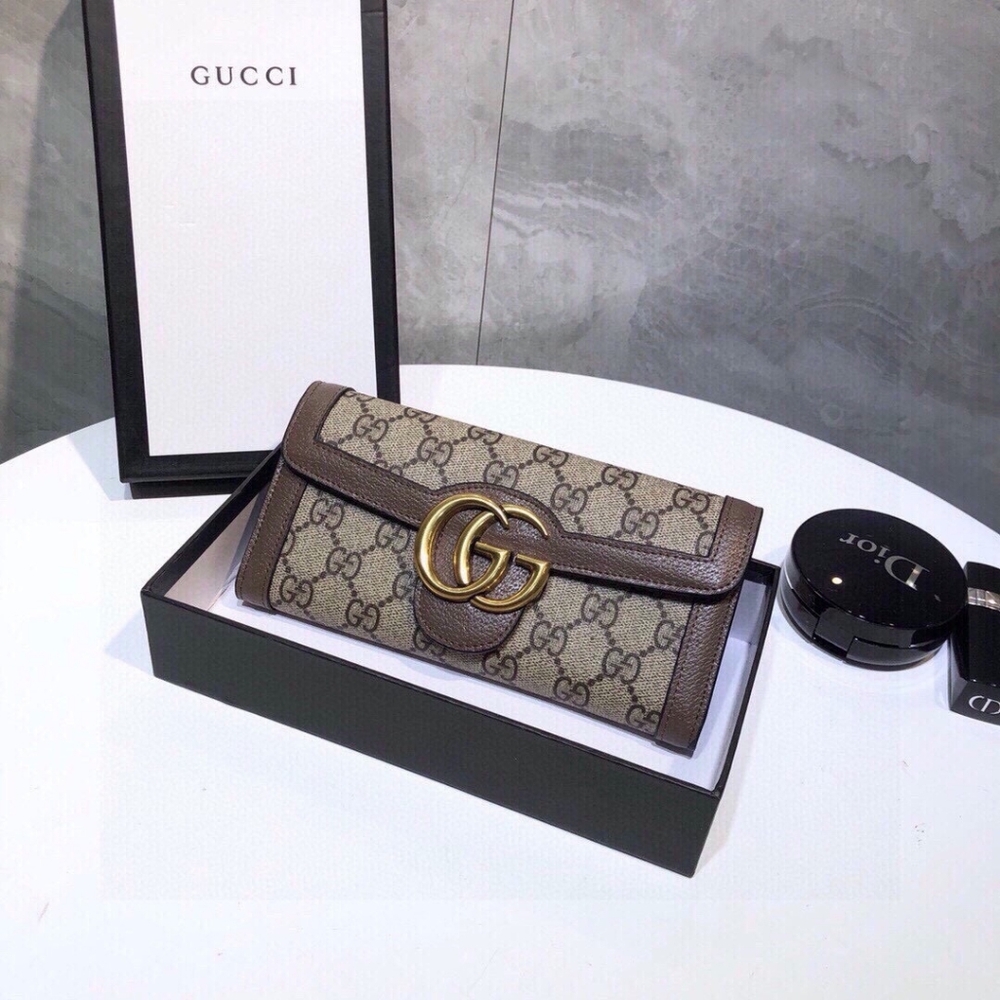Gucci Ophidia GG Supreme Continental Wallet